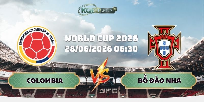 Siêu Máy Tính Nhận Định Colombia Vs Bồ Đào Nha 06h30 Ngày 28/06